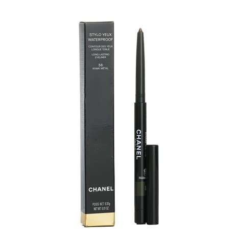 khaki metal chanel eyeliner|chanel eyeliner 60 celadon.